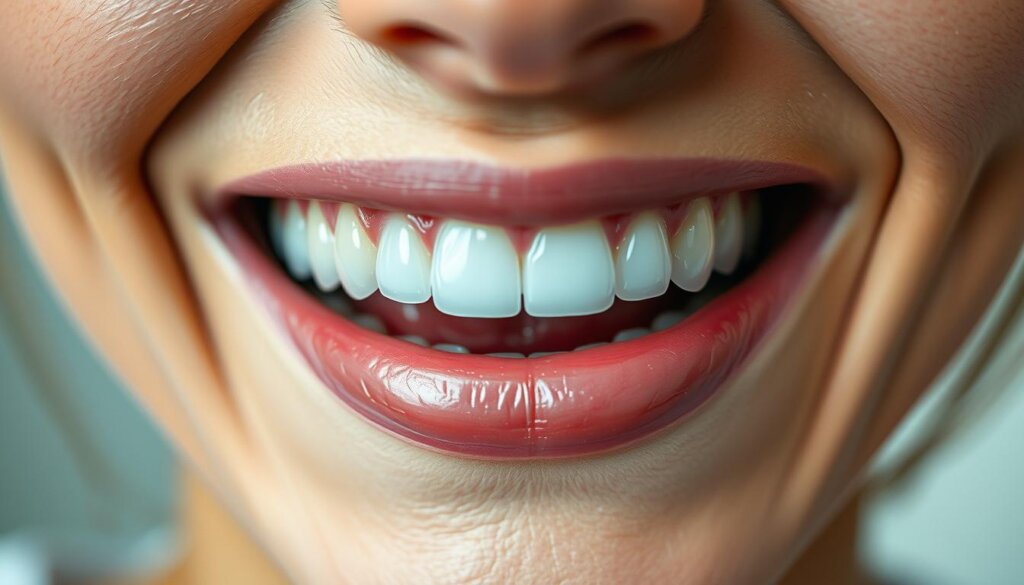 a high-quality photograph of a patient's teeth undergoing Invisalign treatment, with a focus on the duration of the treatment. The image should show the patient's upper and lower teeth, with the Invisalign aligners clearly visible. The patient's face should be partially obscured, creating a sense of anonymity. The lighting should be soft and natural, highlighting the details of the teeth and aligners. The background should be blurred, creating a sense of depth and focus on the subject. The overall mood should be one of anticipation and progress, reflecting the patient's journey through the Invisalign treatment process.