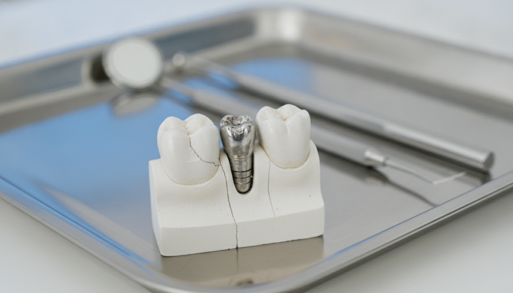 A close-up still life of a dental model displaying a broken tooth with a visible filling, artistically arranged on a sleek dental examination table. The focus is on the intricacies of the tooth's surface, showcasing the bond's wear and tear, and subtle cracks in the filling that suggest age and use. In the background, soft-focus dental tools and a serene blue light create a calming atmosphere, underlining the importance of dental care. The lighting is bright yet gentle, simulating an inviting dental clinic environment. The image captures a professional mood, emphasizing the sensitivity of dental health and the longevity of bonded teeth without any text or distractions. A close-up still life of a dental model displaying a broken tooth with a visible filling, artistically arranged on a sleek dental examination table. The focus is on the intricacies of the tooth's surface, showcasing the bond's wear and tear, and subtle cracks in the filling that suggest age and use. In the background, soft-focus dental tools and a serene blue light create a calming atmosphere, underlining the importance of dental care. The lighting is bright yet gentle, simulating an inviting dental clinic environment. The image captures a professional mood, emphasizing the sensitivity of dental health and the longevity of bonded teeth without any text or distractions.